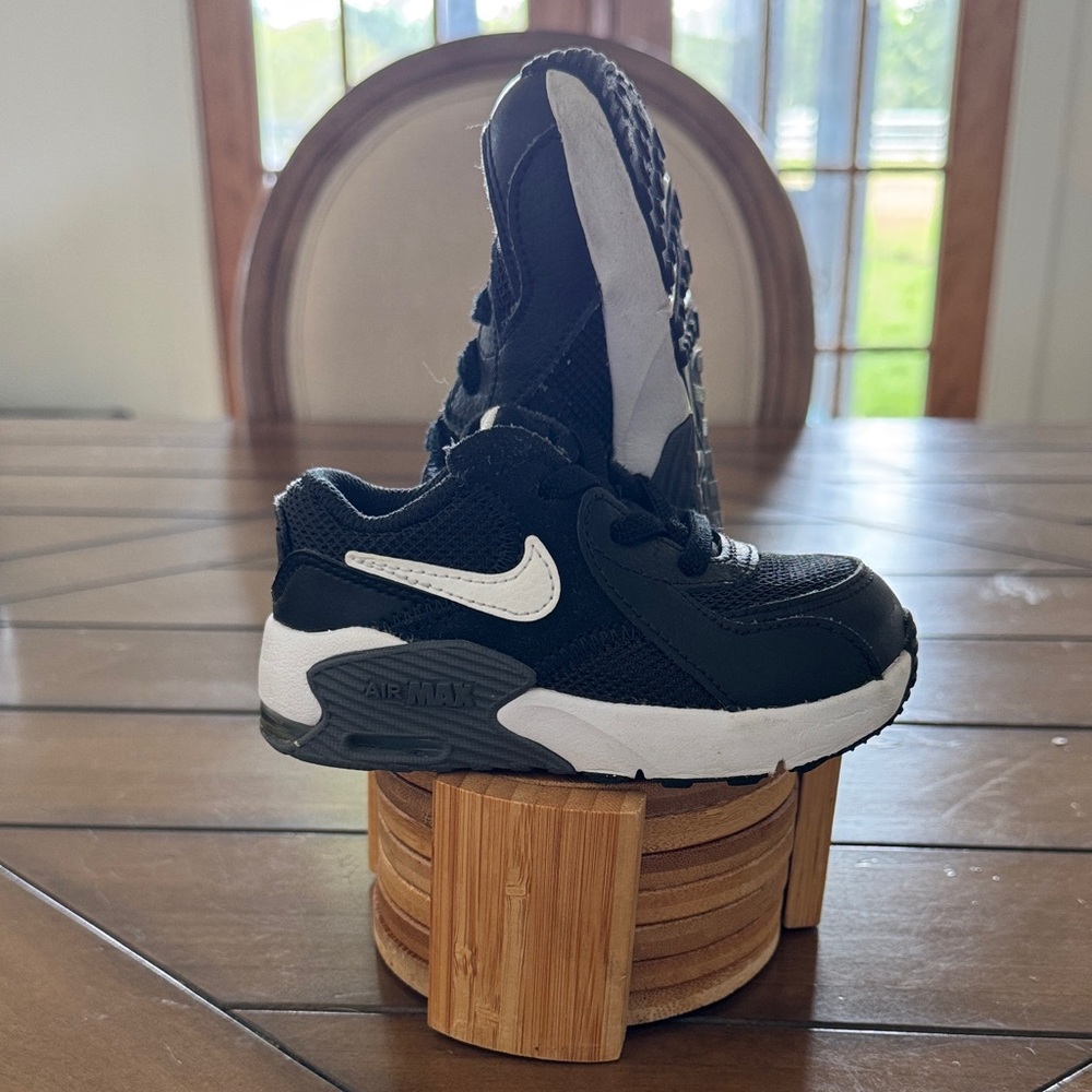 Nike Black and White Toddler Air Max Sneaker